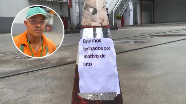 Posto fecha na Serra após morte de frentista Leandro Assis Ferreira