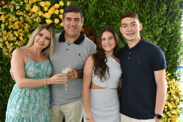 Andrea, Fabio, Valentina e Lucas Primo