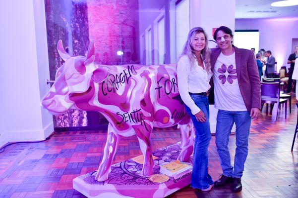 Catherine Duvignau e Marcelo Lages