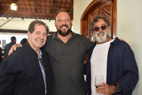 José Luiz Kfuri, Dário Torezani e Chico Lins