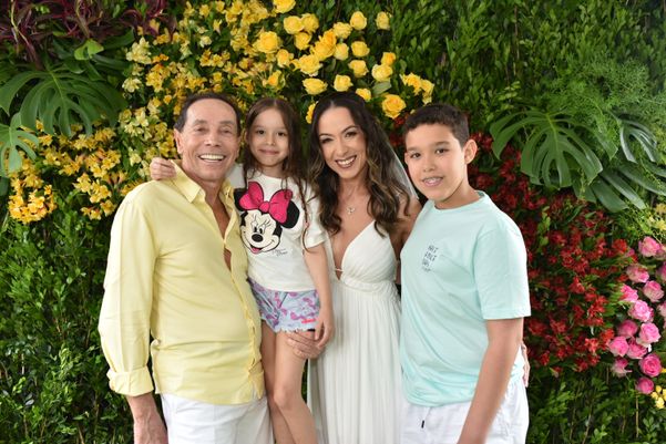 Valdecir Torezani, Mirella, Geise e Miguel Torezani