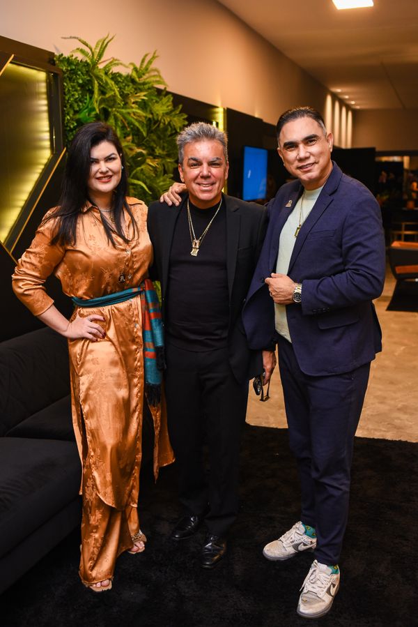 Andressa Hirle, Ivan Aguilar e Josildo Amorim