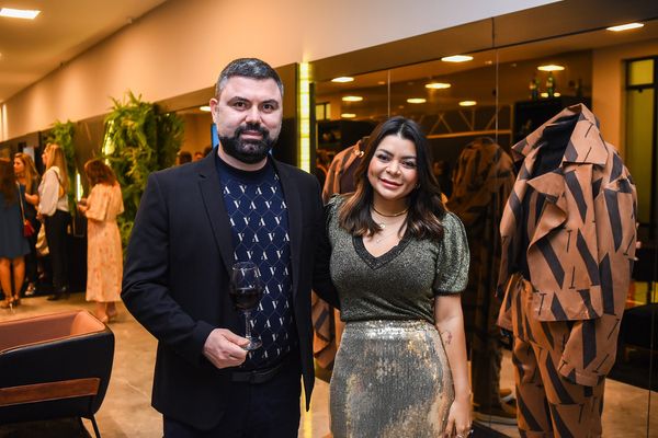 Luiz Felipe e Ludmilla Giacomelli