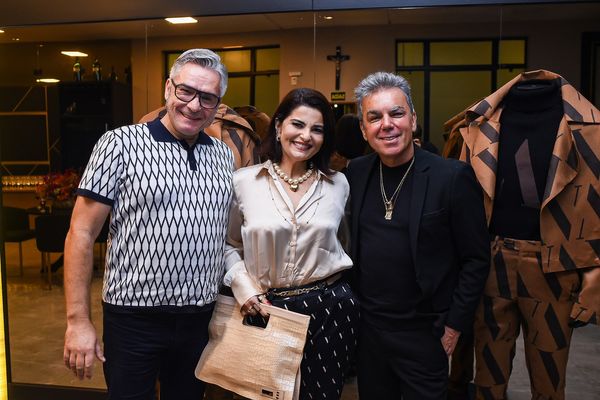 Vitor Hugo, Raquel Braga e Ivan Aguilar