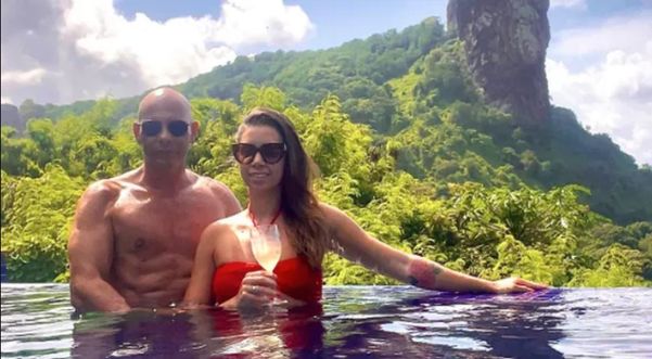 Carlos Felipe Peixoto e esposa, Thamires Trindade 