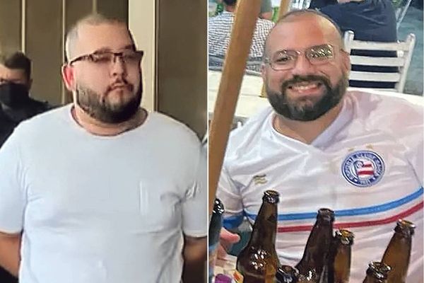 Miliciano Taillon de Alcantara Pereira Barbos (à esquerda), seria o alvo e teria sido confundido com o médico Perseu Ribeiro Almeida, (à direita) assassinado nesta madrugada