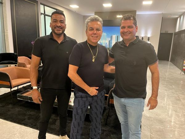 Vagner Loppes, Ivan Aguilar e Patrick Ribeiro