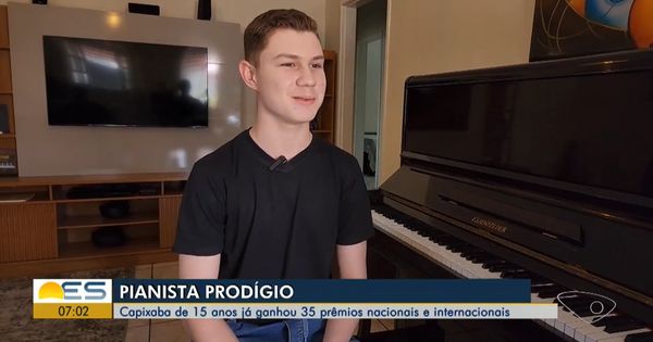 Pianista capixaba de 15 anos é destaque com 35 prêmios nacionais e ...