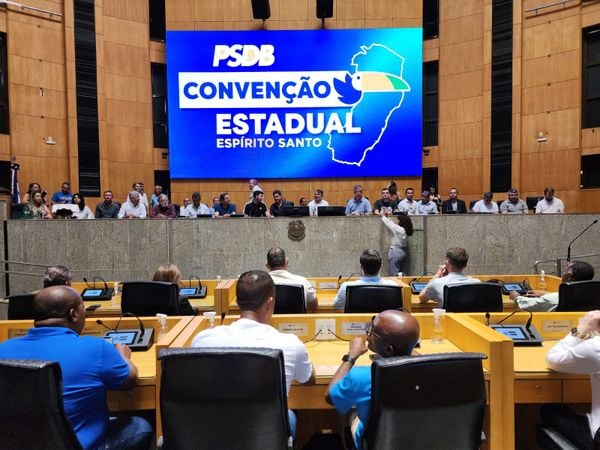 Convenção estadual do PSDB aconteceu na Assembleia Legislativa do Espírito Santo
