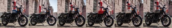 Novos modelos da Royal Enfield Hunter 350