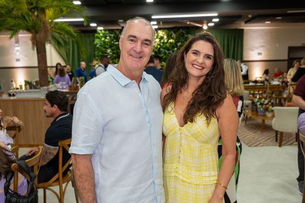 Serjão Magalhães e Rosana Guasti