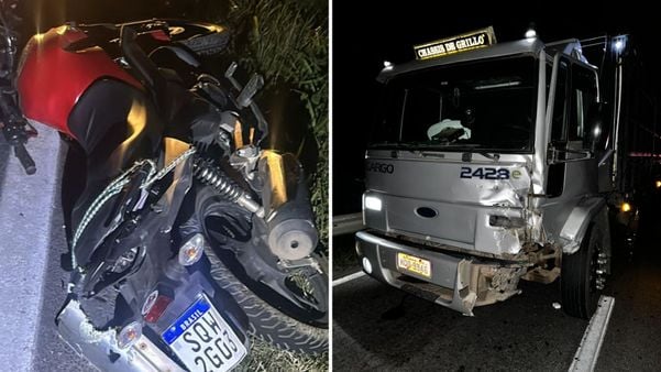Motociclista morre na BR 101 após bater de frente com caminhão 