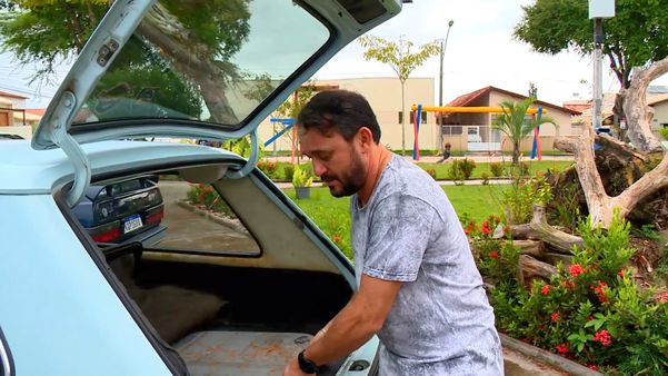 Wesley Tavares adquiriu o carro Variant há 12 anos durante uma viagem