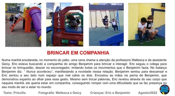 A iniciativa encantou os familiares e, principalmente a Renata, mãe do Eric, protagonista dessa bela história. 