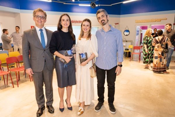 André e Junia Perenzin, Bia e Caio Perenzin