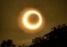 Ápice do eclipse solar anular em João Pessoa, na Paraíba, às 16h49(Danielle Carneiro/Semana do Eclipse 2023)