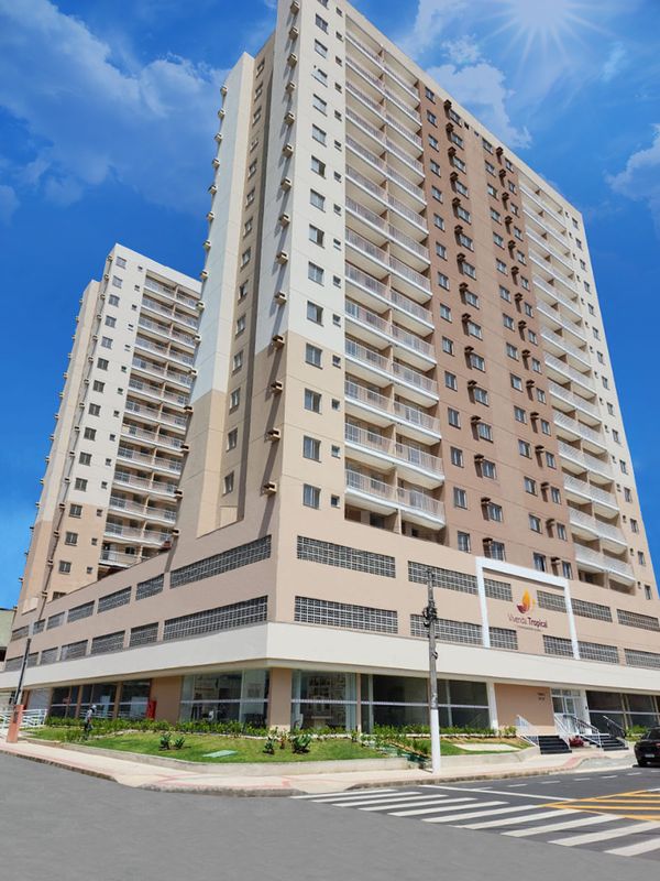 O projeto do Vivenda Tropical inclui centro comercial
