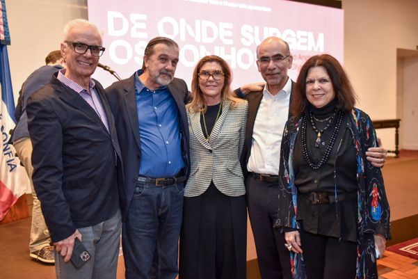  Ronaldo Barbosa - Hugo Barreto - Andrea e José Olympio  Pereira e Vanda Klabin