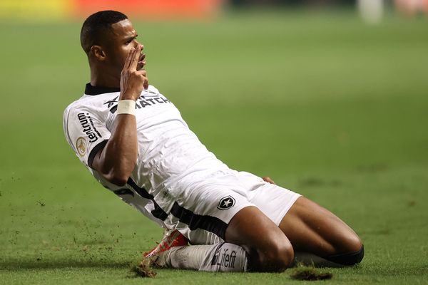 Junior Santos marcou os dois gols da vitória do Botafogo sobre o América-MG