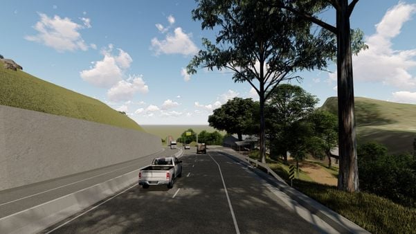 DER-ES apresenta projeto inédito de área de escape por Divulgação/ DER 