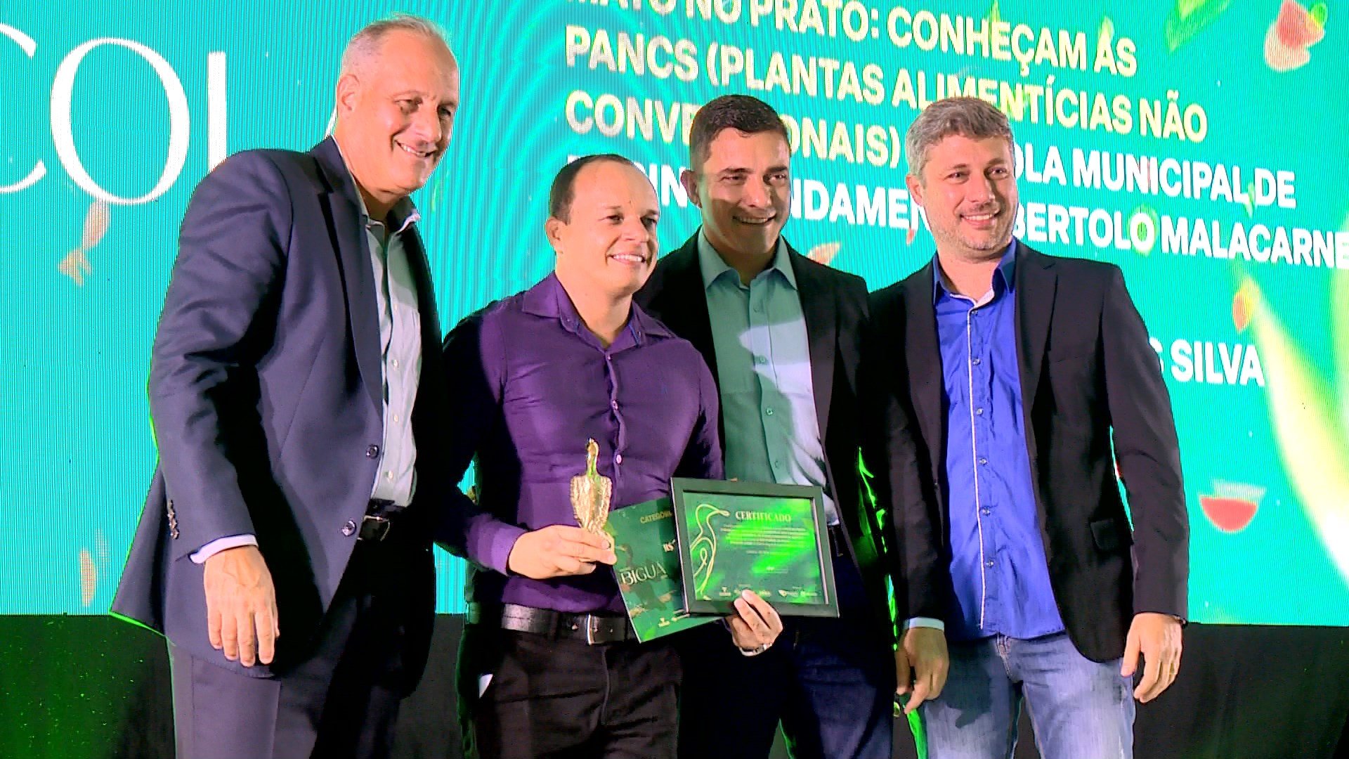 Iniciativas de preservação ambiental foram premiadas em cerimônia realizada em Colatina, na noite de quarta-feira (18)