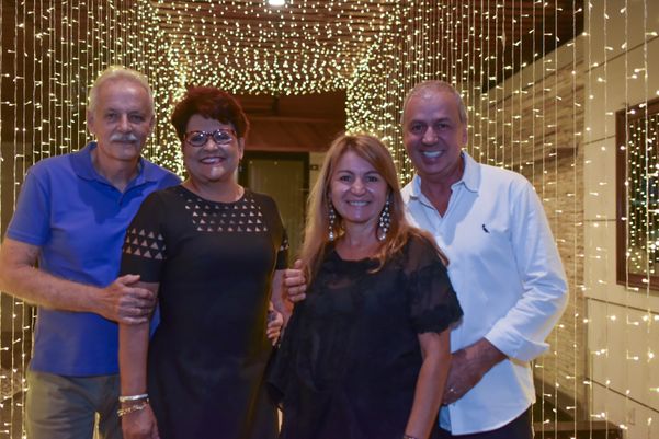  Julio e Mercia Lemos, Livia Ferolla e Geraldo Silva