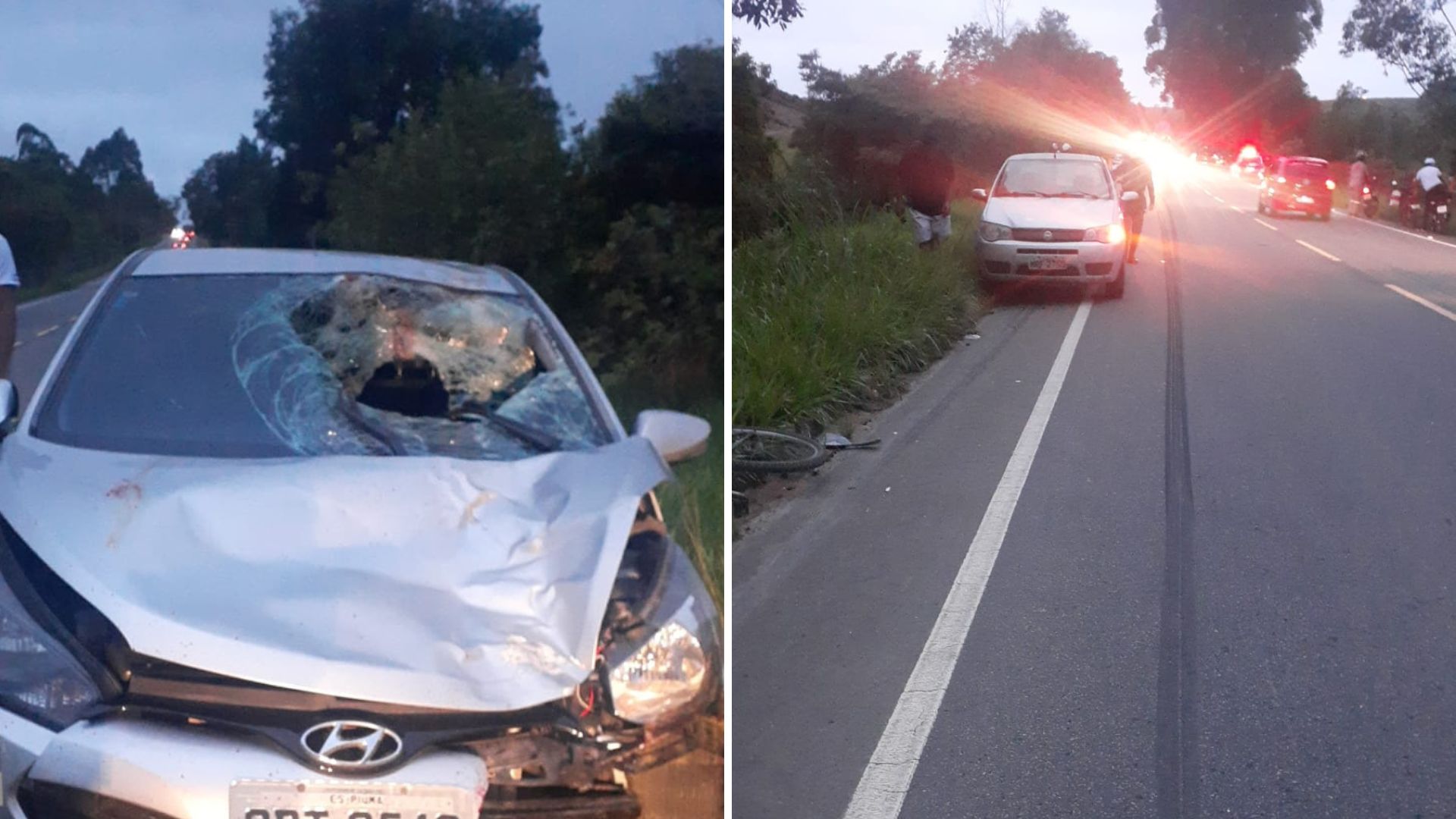 A Gazeta Ciclista Atropelado Por Carro E Morre Em Rodovia De Pi Ma