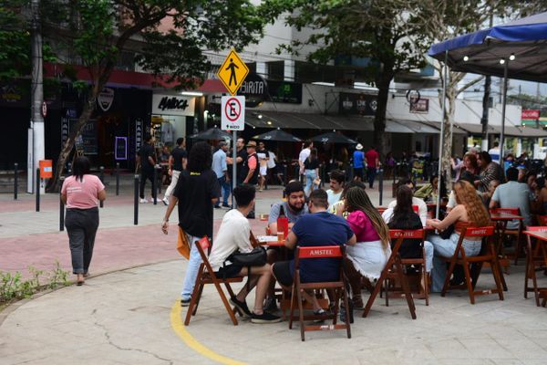 Inauguração da nova Rua da Lama, em Vitória por Ricardo Medeiros