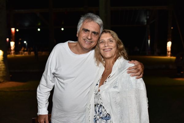 Cezar Vasquez e Claudia Cabral