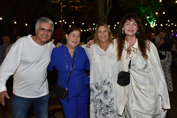 Cezar Vasquez, Maria Virginia Casagrande, Claudia Cabral e Lucia Caus