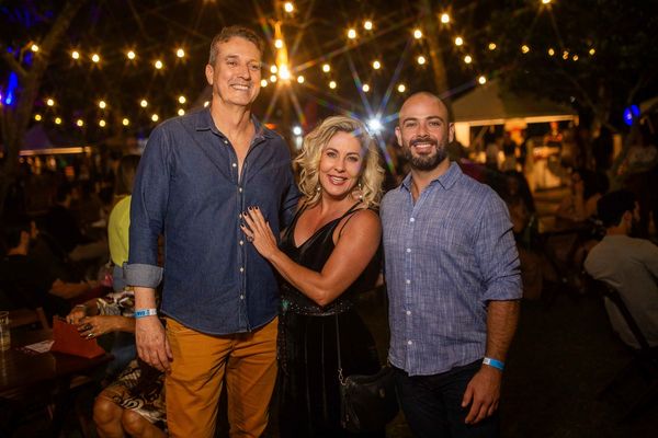 Luiz Veiga, Carol Ventorim e Rodolfo Ventorim 