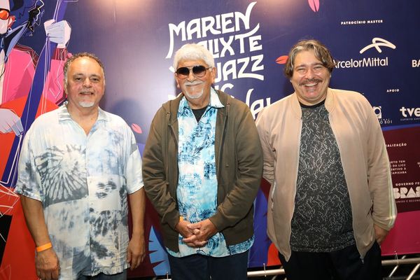 Renato Massa, Alex Malheiros e  Kiko Continentino 