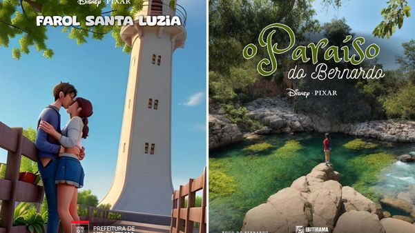 Cidades do ES entram na trend da Pixar e viram cenários de desenhos; saiba como fazer