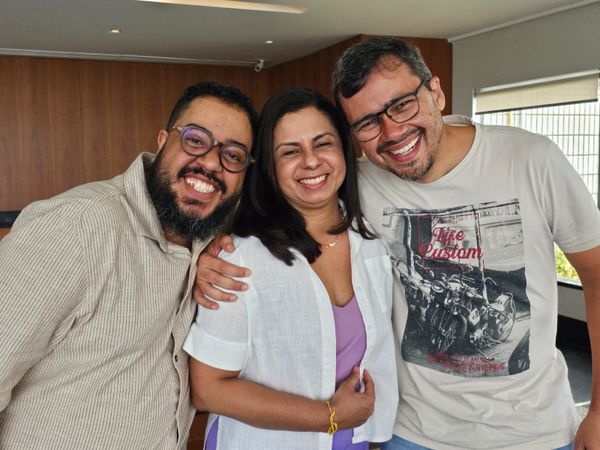 Farley Sil, Adriana Rios e Carlos Dutra