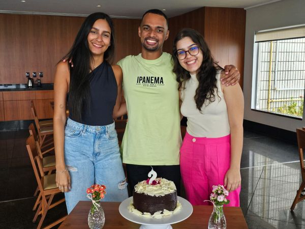 Liege Vervloet, Rafael Mendes e Beatriz Heleadoro