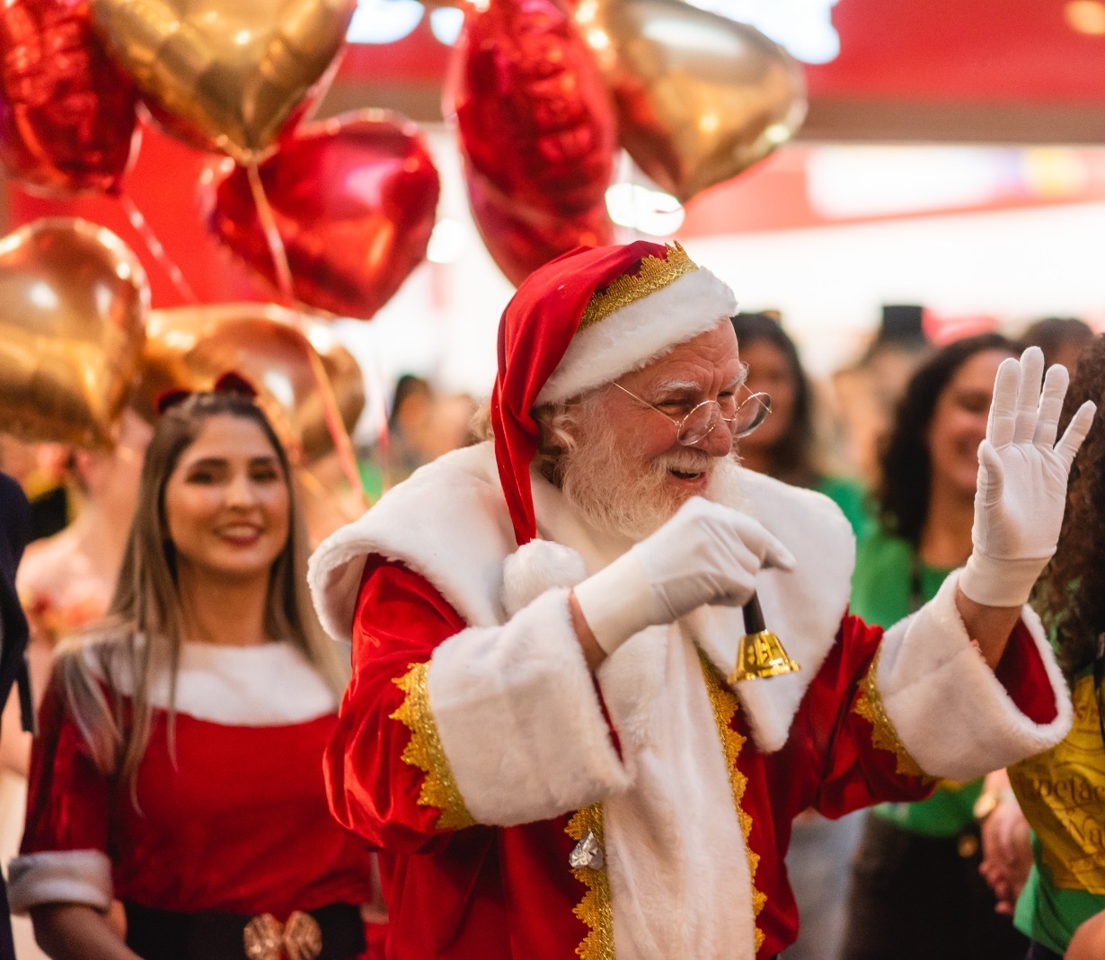 CENÁRIO VILA NATALINA - NOEL NO BALÃO