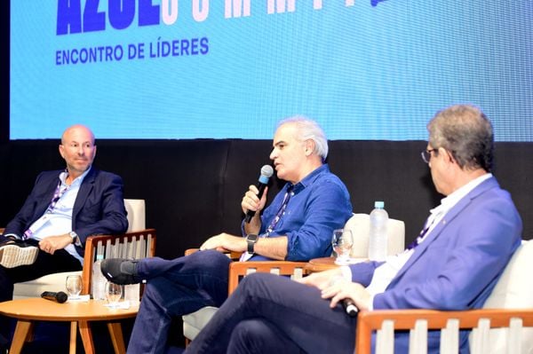 Painel sobre oportunidades para o ES no Pedra Azul 2023 por Carlos Alberto Silva