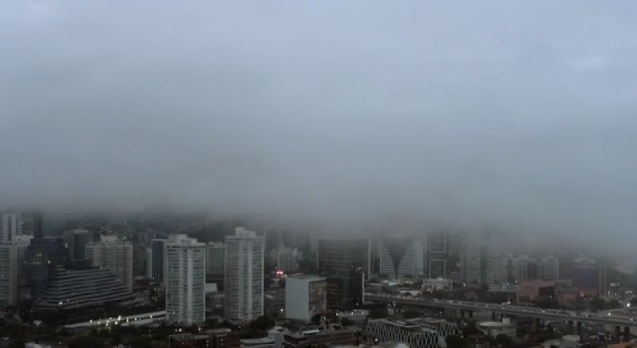Climatempo deu explicação sobre o nevoeiro que foi visto nas cidades capixabas na última sexta-feira (27)