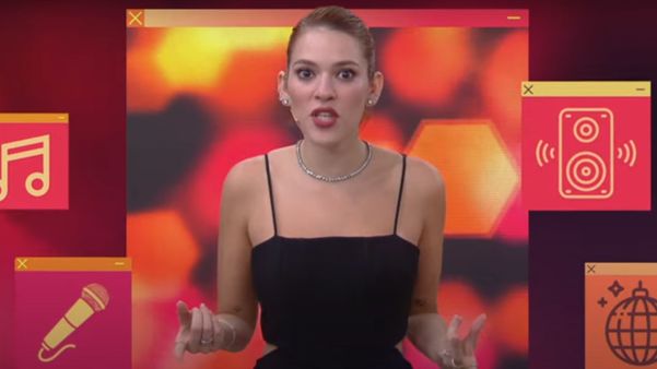 Ana Clara em vídeo de inscrições para novo reality musical da Globo