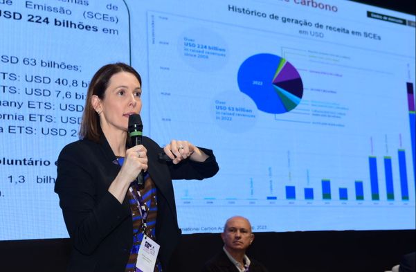 Natalia Renteria, da Biomas, falou sobre a importância da descarbonização por Carlos Alberto Silva