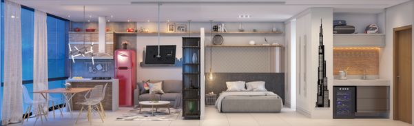 O diretor comercial da Sólida Engenharia, Luiz Vitor Morales, observa que todo o estoque desse segmento no Red Design Residence, em Vitória, já foi vendido.