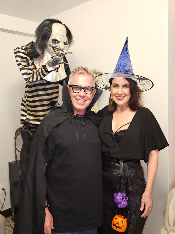 André Hees e Renata Rasseli