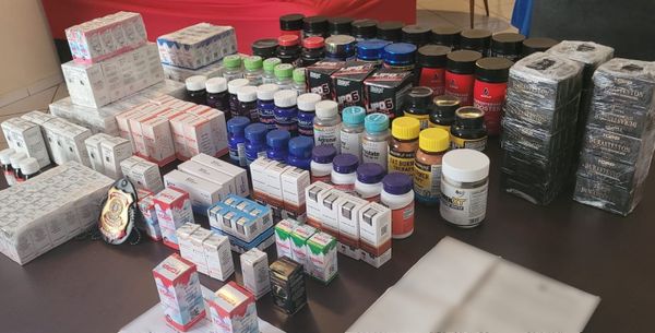 Anabolizantes apreendidos na casa de suspeito em Vitória por Reprodução | Polícia Federal