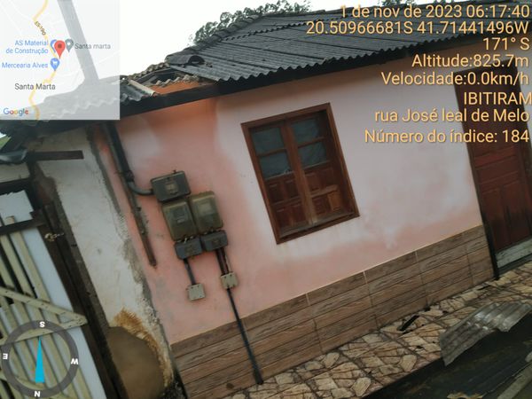 Destelhamento de casas em Ibitirama  por Defesa Civil 