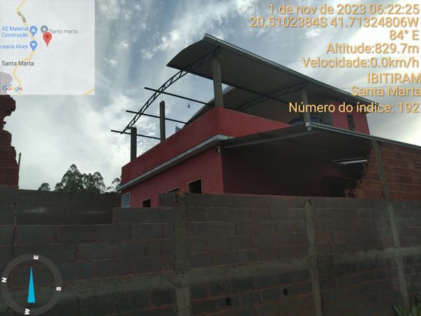 Destelhamento de casas em Ibitirama  por Defesa Civil 