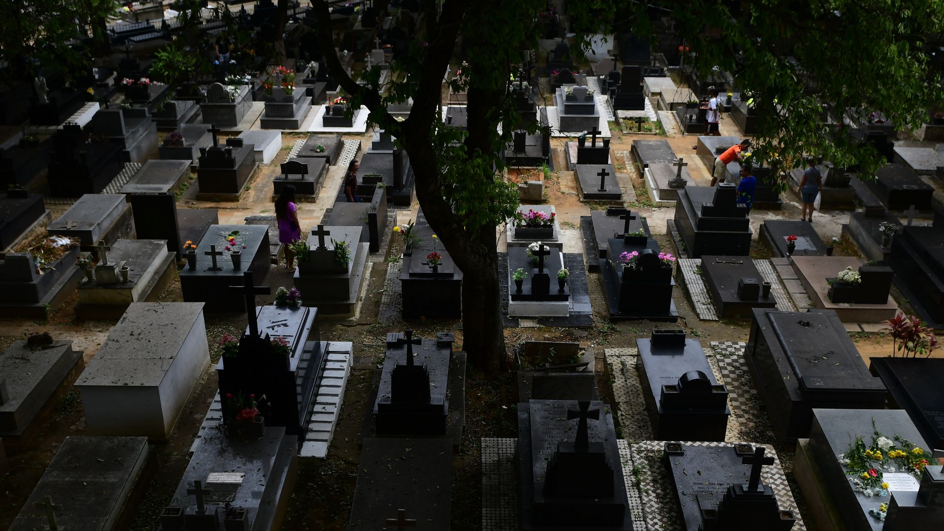Dia de Finados no Cemitério de Santo Antônio