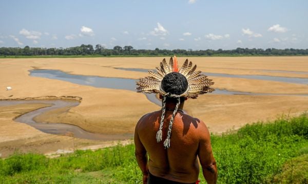 Estiagem se agravou no Amazonas em outubro e Rio Negro teve nova mínima histórica
