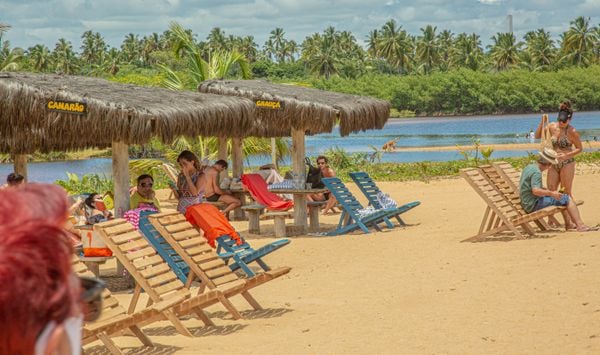 Praia do Guaiú por Divulgação/ Secretaria de Turismo de Santa Cruz Cabrália