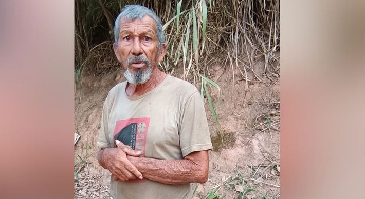 João Silva, de 76 anos, mora sozinho e foi visto pela última vez na quarta-feira (1°); quem tiver informações pode ligar para o telefone (28) 99928-3821