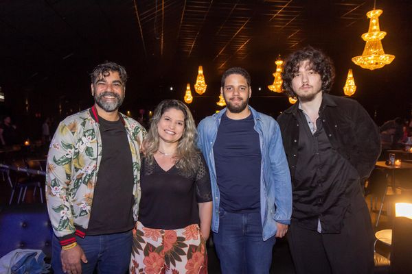 Daniel Morelo, simone e Lucar Marçal e Bruno Nunes